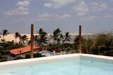 Jericoacoara - Blue Jeri, Aussicht vom Pool