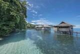 West Papua - Papua Paradise Eco Resort, Wasserbungalow Deluxe