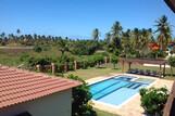 Sao Miguel do Gostoso - Vila Emanuelle, Blick vom Balkon auf großen Pool