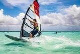 Bonaire - Jibe City, Windsurfer