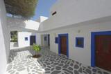 Karpathos, Poseidon Blue, Eingänge Zimmer