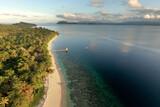 Indonesien - Nordsulawesi - Bangka - Coral Eye - Luftbild Strand
