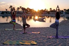 Hurghada - Yoga am Strand