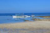 Philippinen - Negros - Easy Diving Cauayan - Boote bei Ebbe