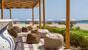 Marsa Alam - Marsa Nakari - Anlage Chillout Lounge Blick aufs Meer