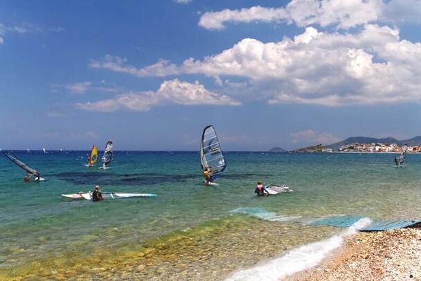 Samos - Kokkari, Beachstart