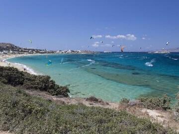 Naxos Mikri Viglia Surf und Kite Revier