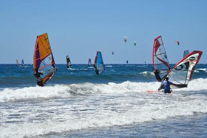 Teneriffa, El Medano, Surfcenter Playa Sur, Revier
