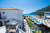 Lefkada, Surf Hotel, Zimmer mit Pool-und Meerblick, Balkon
