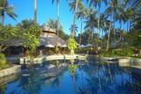 Bali -  Alam Anda, Pool mit Restaurant