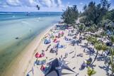 Mauritius Bel Ombre - Strand vor dem KiteGlobing Center