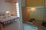 Lefkada - Villa Angela, Studio - Doppelbett + Kitchenette