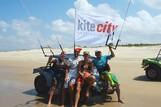 Sao Miguel do Gostoso - Kitecity, Jeep am Strand