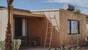Dakhla - White Dune Canyon, Kiteloop Bungalow, Terrasse