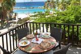 Curacao - Lions Dive, Terrasse