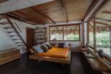 Indonesien - Nordsulawesi - Bangka - Coral Eye - Beach View Villa - Wohnbereich