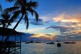 Kalimantan - Derawan Dive Lodge, Abendstimmung