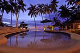 Philippinen - Negros - Punta Bulata Resort - Sunset am Pool