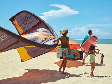 Sao Miguel do Gostoso - Kauli Seadi Kitecenter, auf geht's zur Kite- und Wingsession