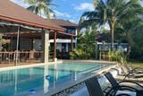 Philippinen - Negros - Amila Resort - Pool und Restaurant