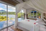 Indonesien - Lembeh Resort - Cliffside Villa - Schlafzimmer