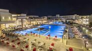 Abu Soma - Amarina Hotel, Poolbereich bei Nacht (2)