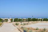 Hamata - Kite-Village-Hotel, Blick auf den Kitebeach