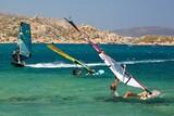 Karpathos - Meltemi Windsurfing Devils Bay, Spaß beim Windsurfen