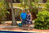 Bonaire - Hotel Sonrisa - Hotelbesitzer Corinna und Beat