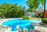 Cabarete, Villa Taina, Pool mit Blick Richtung Strand