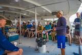 Amigos del Mar - Tauchbriefing auf dem Boot