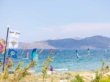 Kos Marmari - Marmari Windsurfing, Blick auf Revier