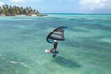 Tobago - Radical Sports. Wingfoil Action