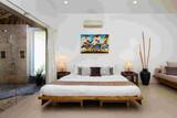 Negros - Atmosphere Resort - Garten Apartment, Schlafzimmer
