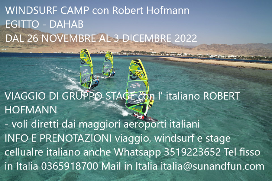 windsurfcamp Dahab Roberto Hofman