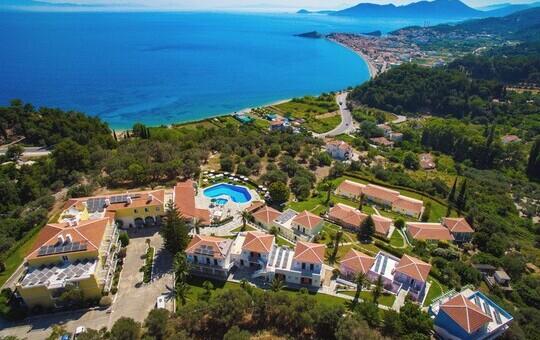 Samos - Hotel Arion, Luftaufnahme