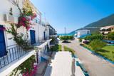 Lefkada, Surf Hotel, Vierbettzimmer, Blick Balkon