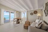 Bonaire - Sorobon Beach Resort, Ocean Front Family Beach House, Wohnbereich