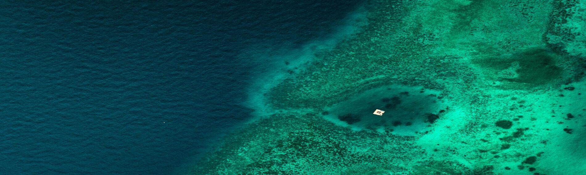 Tansania Pemba Unterwasserwelt © Manta Resort -  Korallenriff Aerial