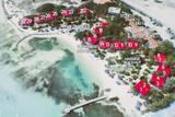 Bonaire - Sorobon Beach Resort, Übersicht Anordnung Chalets