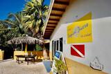 Bonaire - Tropical Inn, Sitzecke Tauchbasis