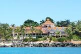 Tobago Coco Reef, Blick vom Wasser