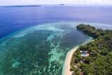Bunaken - Siladen Dive Resort, Aerial View