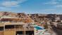 Dakhla - White Dune Canyon, Blick Pool, Restaurant