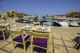 El Gouna, Captain`s Inn, Steakhouse Blick zum Hafen