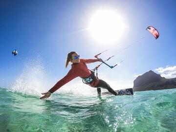 Mauritius Le Morne - ION CLUB, Spaß beim Kitesurfen