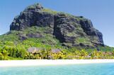 Le Morne - Dinarobin Beachcomber Golf Resort & Spa, Blick vom Meer