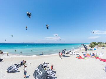 Rhodos Theologos - perfekter Kitespot für alle Kitesurfer