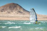 Dakhla Süd - Heliophora Riders Camp, Windsurfing Action