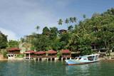 Indonesien - Nordsulawesi - Bastianos Froggies Lembeh - Blick vom Jetty